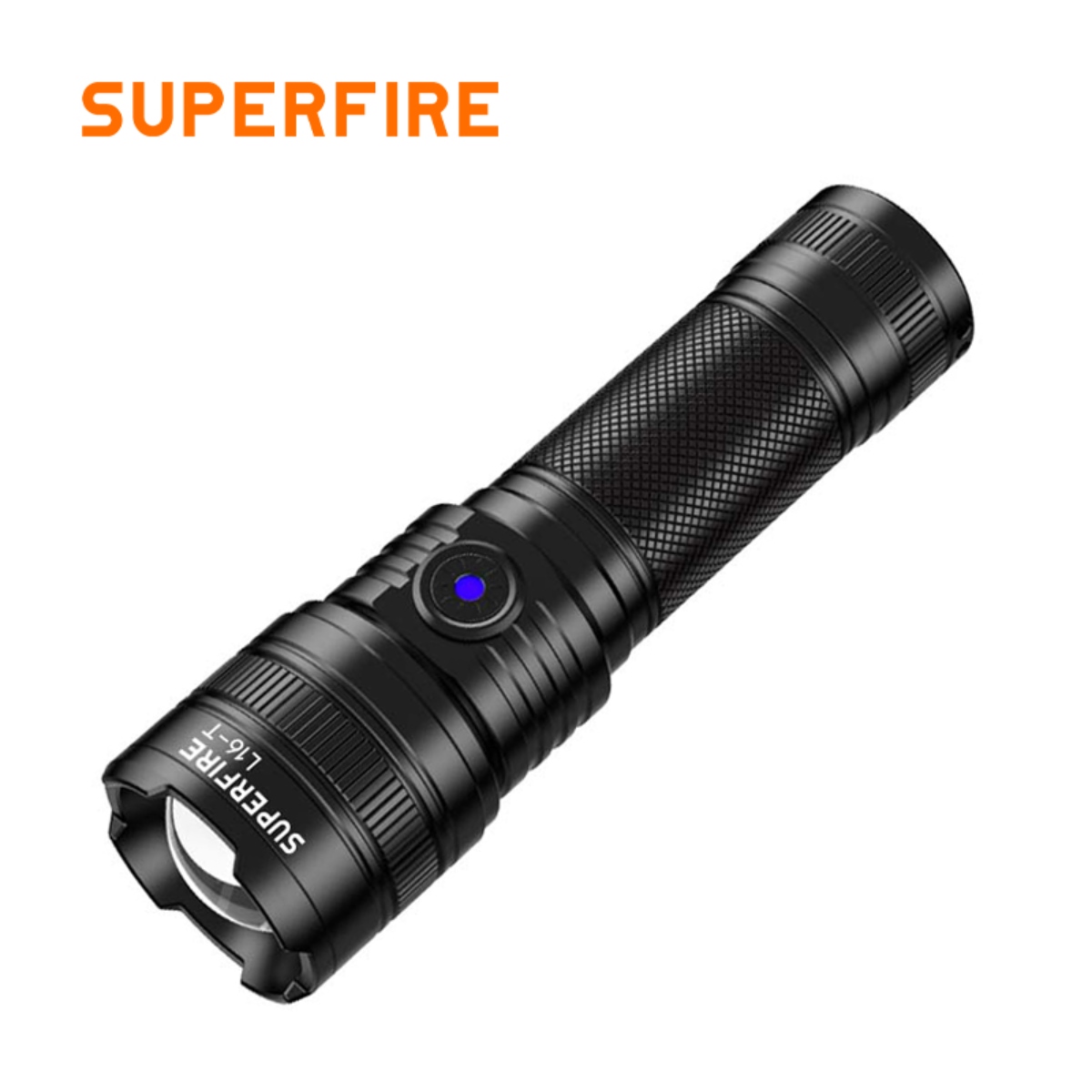 SUPERFIRE L16-T/L16-X/L16-H Rechargeable Telescopic Flashlight